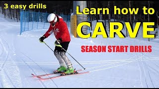 Learn how to CARVE  3 EASY DRILLS [upl. by Arima]