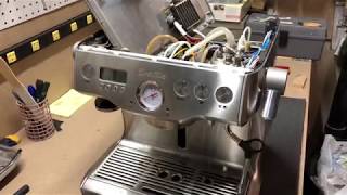 Breville Dual Boiler Solenoid Valve Replacement and OPV Adjustment [upl. by Inaleon]