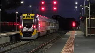 VLocity DMUs at Melton Station [upl. by Dnalyr]