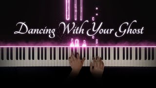 Sasha Alex Sloan  Dancing With Your Ghost  Piano Cover with Strings with Lyrics amp PIANO SHEET [upl. by Suoicerpal]