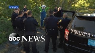 Massachusetts Police Release Hilarious Video Warning Against Clown Activity [upl. by Deckert266]