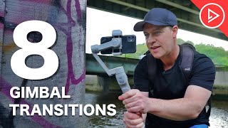 8 Smartphone Gimbal Transitions  Mobile Filmmaking Tips For Beginners [upl. by Enidanreb]