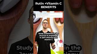 Rutin amp Vitamin C Benefits Better TOGETHER [upl. by Ahsinav694]