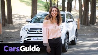 Toyota Kluger Grande AWD 2017 review family test [upl. by Aimac]