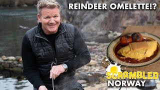 Gordon Makes An Omelette In Norway WithReindeer Sausage  Scrambled [upl. by Mcafee]