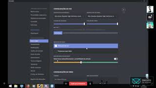 Discord  Tutorial da Configuração do Microfone [upl. by Tlaw]