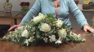 How To Do A Funeral Flower Arrangement [upl. by Trainor]