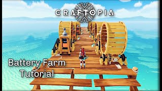 Craftopia Battery Farm Tutorial [upl. by Naillil970]