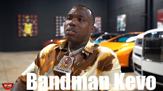 Bandman Kevo quot75 of rappers are wearing moissanite diamonds Theyre getting FINESSEDquot Part 7 [upl. by Ahtanaram932]