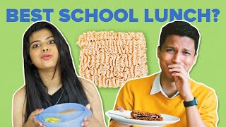 Who Has The Best School Lunch Recipe  BuzzFeed India [upl. by Eiramadnil]