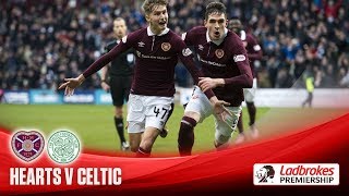 Hearts hammer Celtic to end recordbreaking run [upl. by Innek]