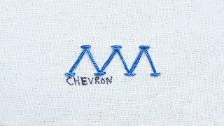 How to do the Chevron Stitch [upl. by Assadah63]