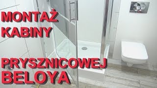 Montaż kabiny prysznicowej BELOYA [upl. by Aimas]