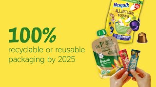 Rethinking Packaging  Nestlé Sustainable Packaging [upl. by Ardet]