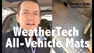 WeatherTech AVM AllVehicle Mat Floor Mats Installation and Review [upl. by Micaela167]