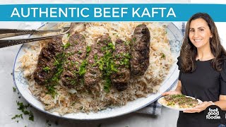 Authentic Lebanese BEEF KAFTA [upl. by Annavoig]