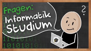 Top 10 Fragen zum InformatikStudium [upl. by Ellehs330]