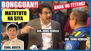 BONGGUANG BONG REVILLA VS BONG NEBRIJA AT PAYO NI CONG BOSITA [upl. by Niraj]