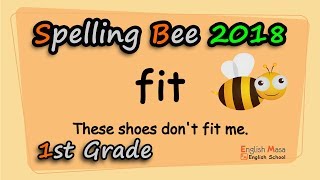 1st Grade Spelling Bee Training Video [upl. by Sillek]