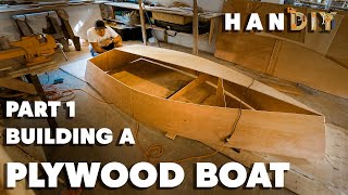 Building a Plywood Boat  Part 1 Building the Hull [upl. by Erdman]