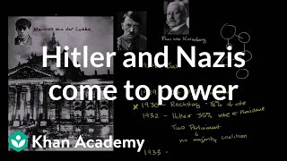 Hitler and the Nazis come to power  The 20th century  World history  Khan Academy [upl. by Hteb492]