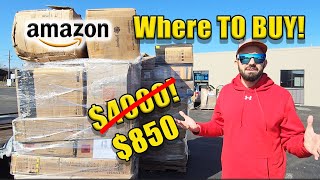 Where TO BUY Amazon Return PALLETS [upl. by Seabrooke]