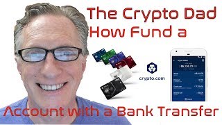 How to Fund your Cryptocom Account with a Bank Transfer [upl. by Ysus]