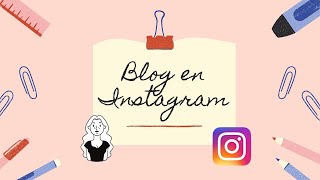 ¿Cómo crear un blog en Instagram [upl. by End]