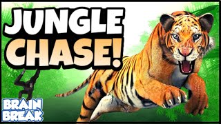 Jungle Chase  Break Break  Just Dance  GoNoodle Inspired [upl. by Einnok]