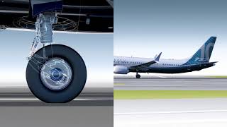 How the 737 MAX 10 landing gear works [upl. by Costello188]