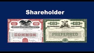 What is a Shareholder [upl. by Uranie]