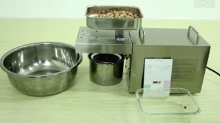 Automatic Oil Press for Home Use [upl. by Netsew]