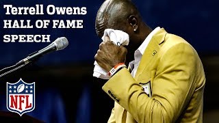 Best of Terrell Owens Hall of Fame Speech  NFL [upl. by Rockel]