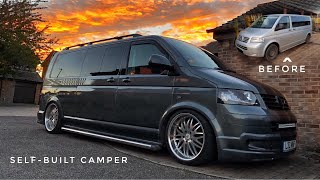 VW Transporter T5 DIY self built camper [upl. by Nocaed]