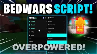 Roblox BedWars ScriptHack  Fly Kill Aura amp MORE [upl. by Alfons]