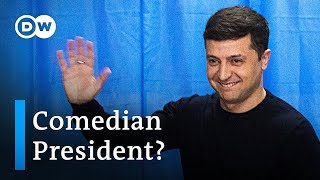 Ukraines presidential frontrunner Who is Volodymyr Zelensky  DW News [upl. by Tallie]