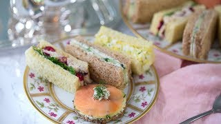 How to Make Tea Sandwiches [upl. by Apple]