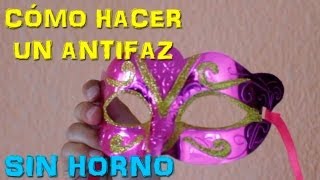 Tutorial Cómo Hacer Un Antifaz Fácil SIN HORNO  PARODIA Videotutoriales  QueParió [upl. by Ami930]