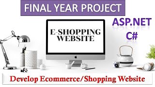 EShopping ASPNET Website Part1  CODERBABA [upl. by Enrobso]