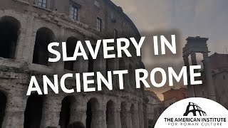 The Life of a Slave in Ancient Rome [upl. by Elokyn]