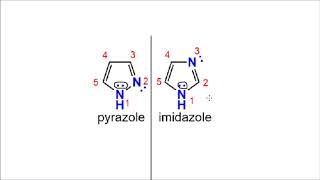 Which Heterocyclic Compound is more basic Imidazole vs Pyrazole PART 1 [upl. by Assille796]