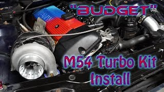 Budget E46 Turbo Install [upl. by Hatnamas]