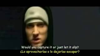 Eminem  Lose Yourself Lyrics amp Sub Español Official Video [upl. by Aneis485]