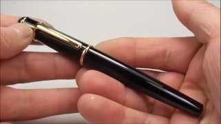 Cartier Diabolo Fountain Pen Review [upl. by Erdreid]