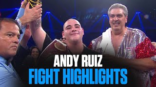 Andy Ruiz Highlights  Ruiz vs Parker [upl. by Rogergcam]