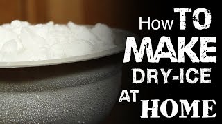 How To Make Dry Ice At Home [upl. by Barmen]