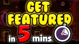 HOW to BUILD a FEATURED LEVEL in 5 MINUTES [upl. by Finley763]