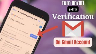 iPhone Turn Off 2 Step Verification in Gmail Account [upl. by Arykahs]