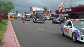 Sucrogen Townsville 400 Transporter Parade 2010 [upl. by Alair]