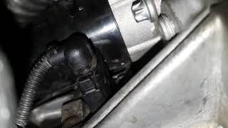 BMW series 1 E87 CRANKSHAFT LOCATION [upl. by Ybocaj]